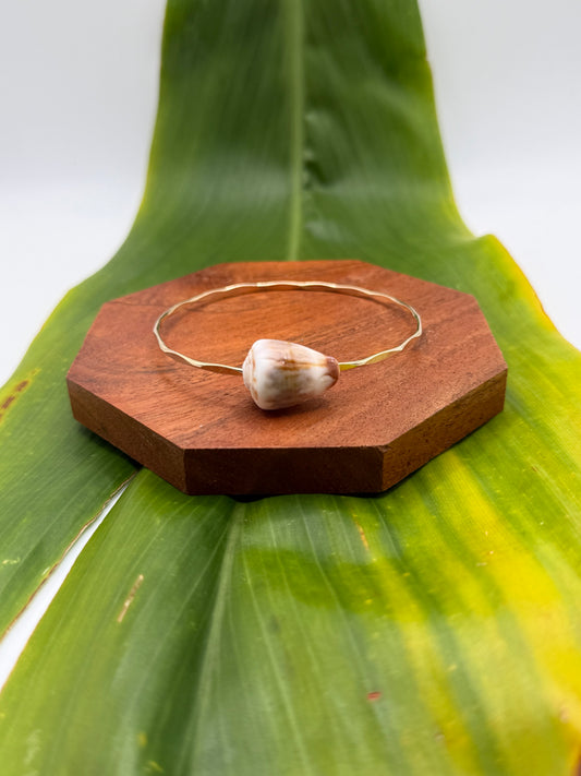 Tahitian Bangle Size 8" Gold Filled
