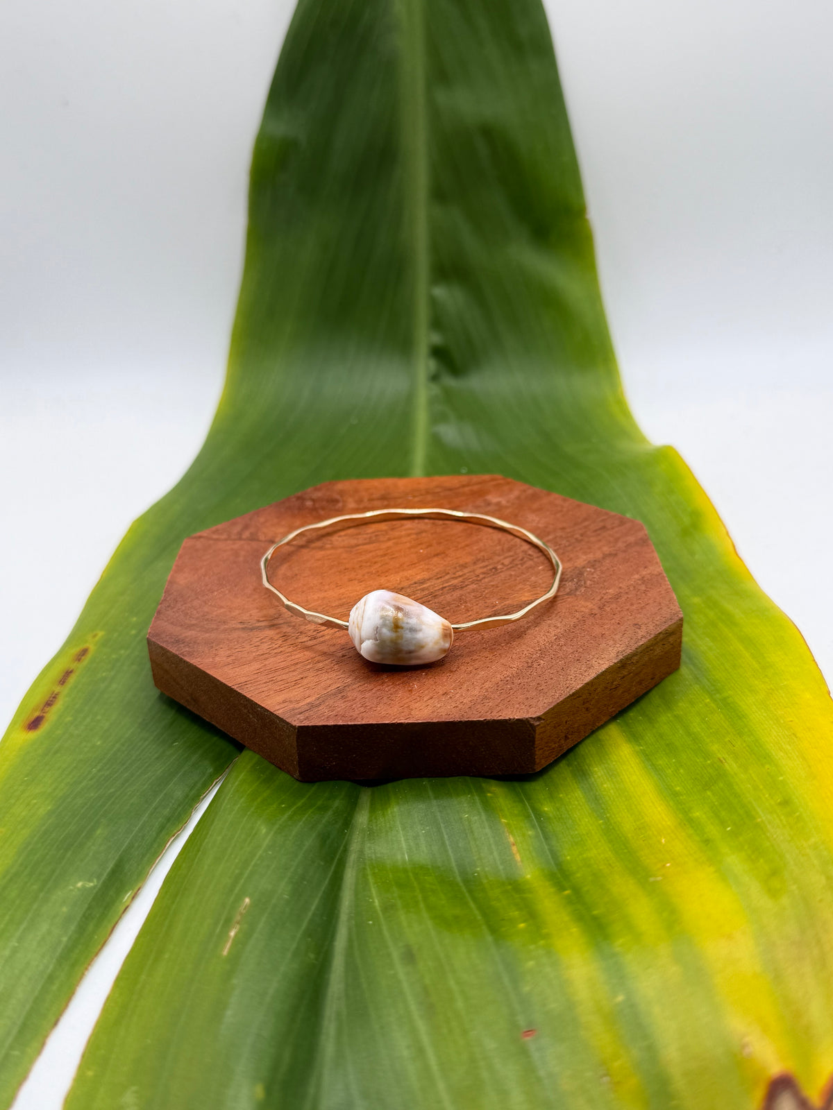 Tahitian Bangle Size 7.5" Gold Filled