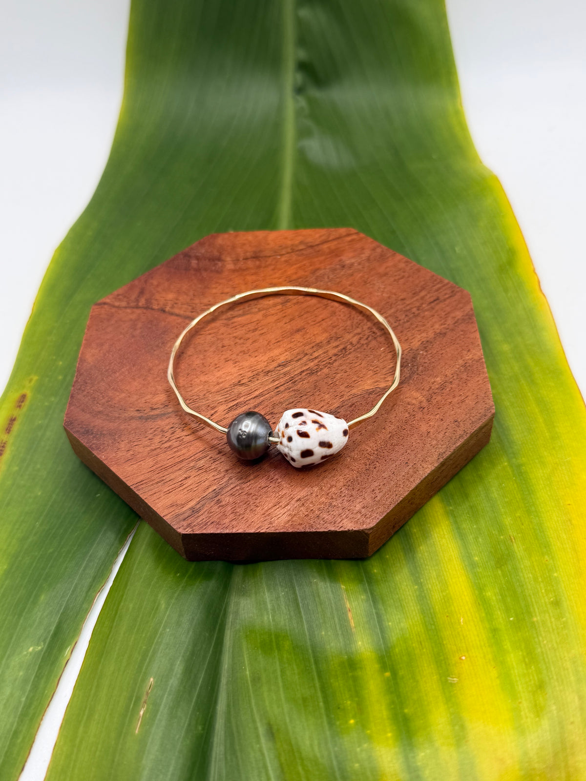 Tahitian Bangle Size 7" Gold Filled