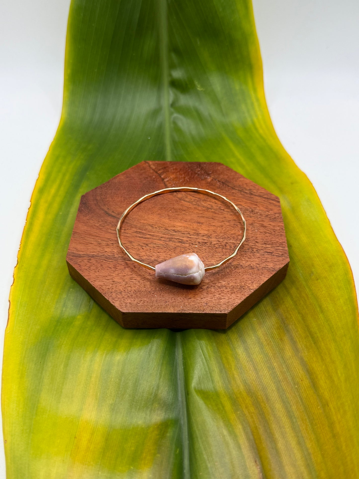 Tahitian Bangle Size 7.5" Gold Filled