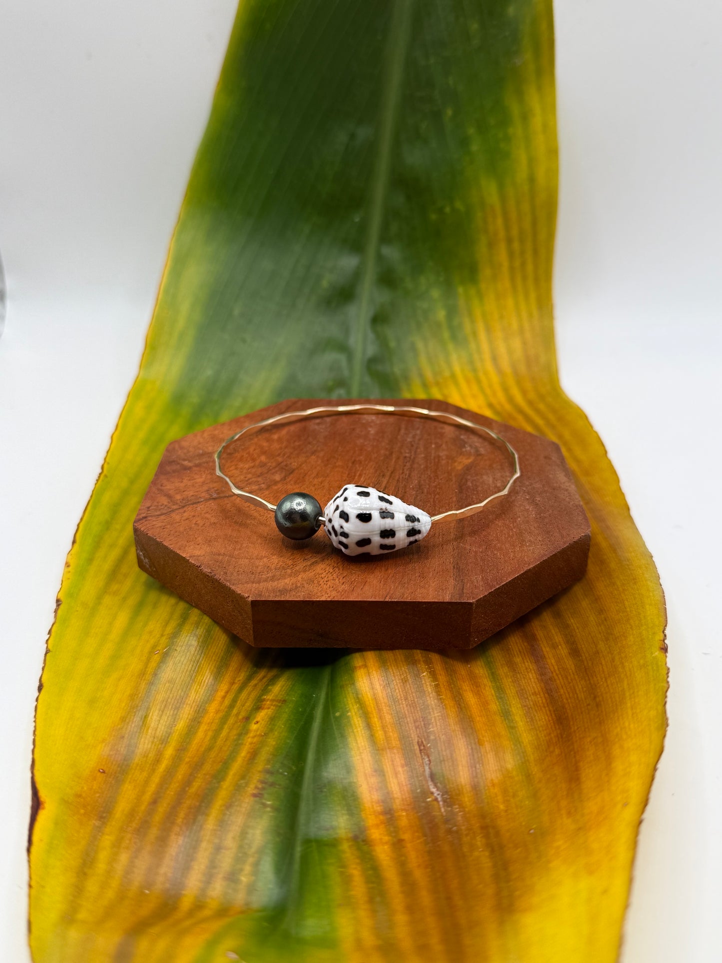 Tahitian Bangle Size 9" Gold Filled