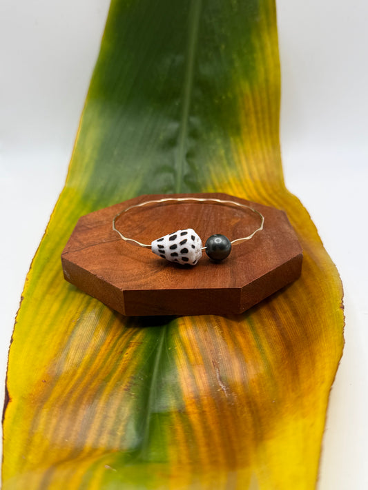 Tahitian Bangle Size 8.5" Gold Filled