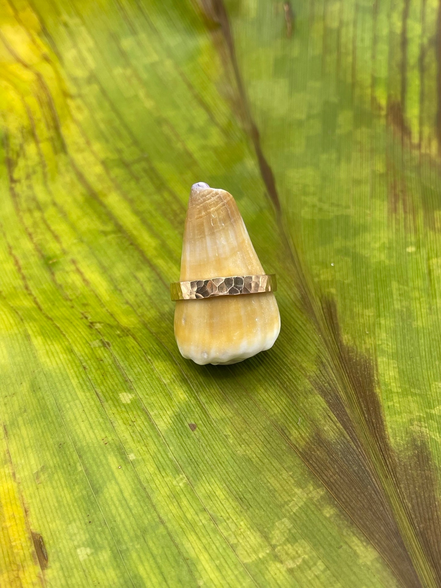 Hammered Band Ring