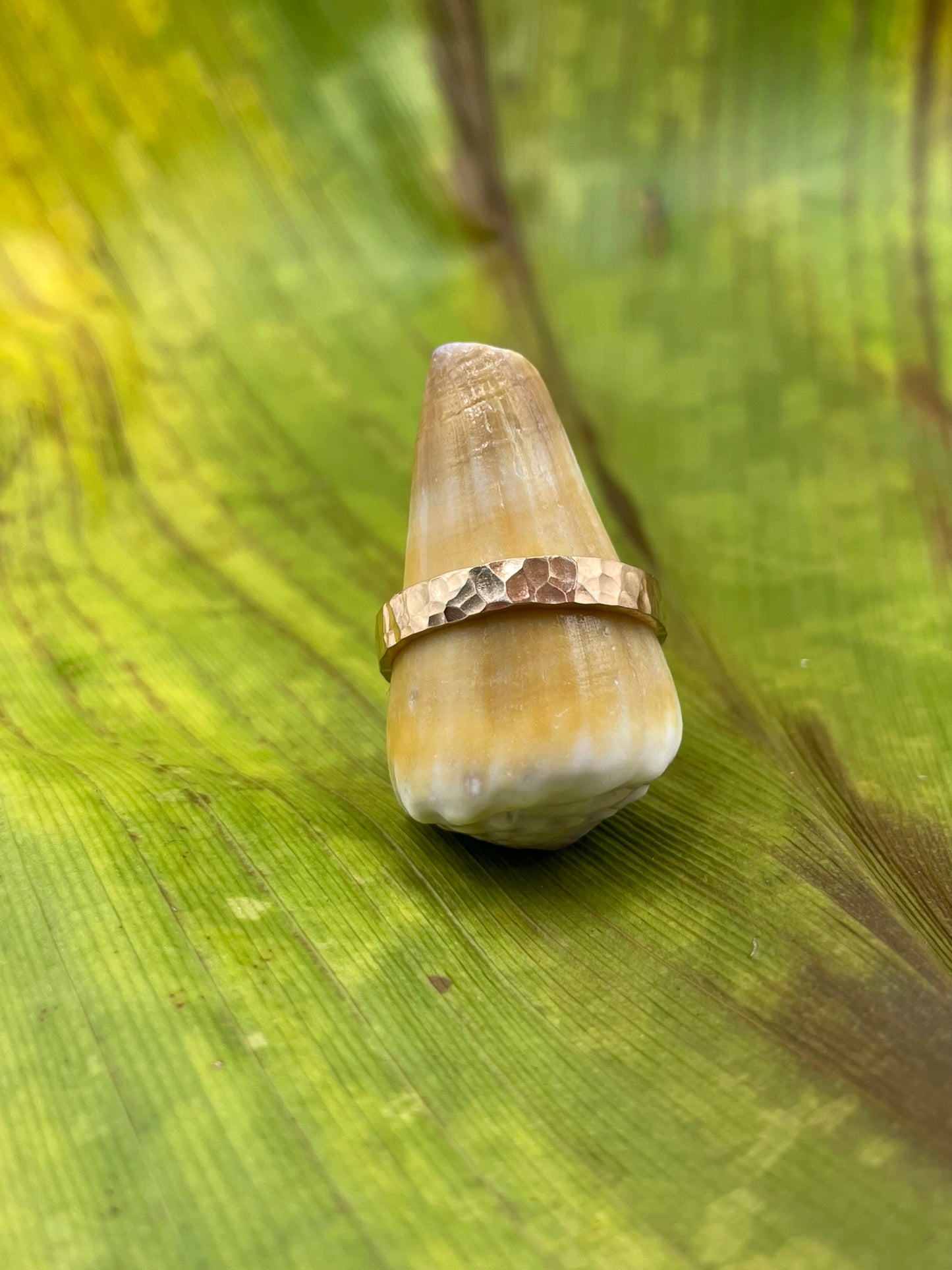 Hammered Band Ring